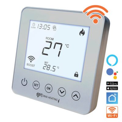 RWI5 Wi-Fi Thermostat - Silver